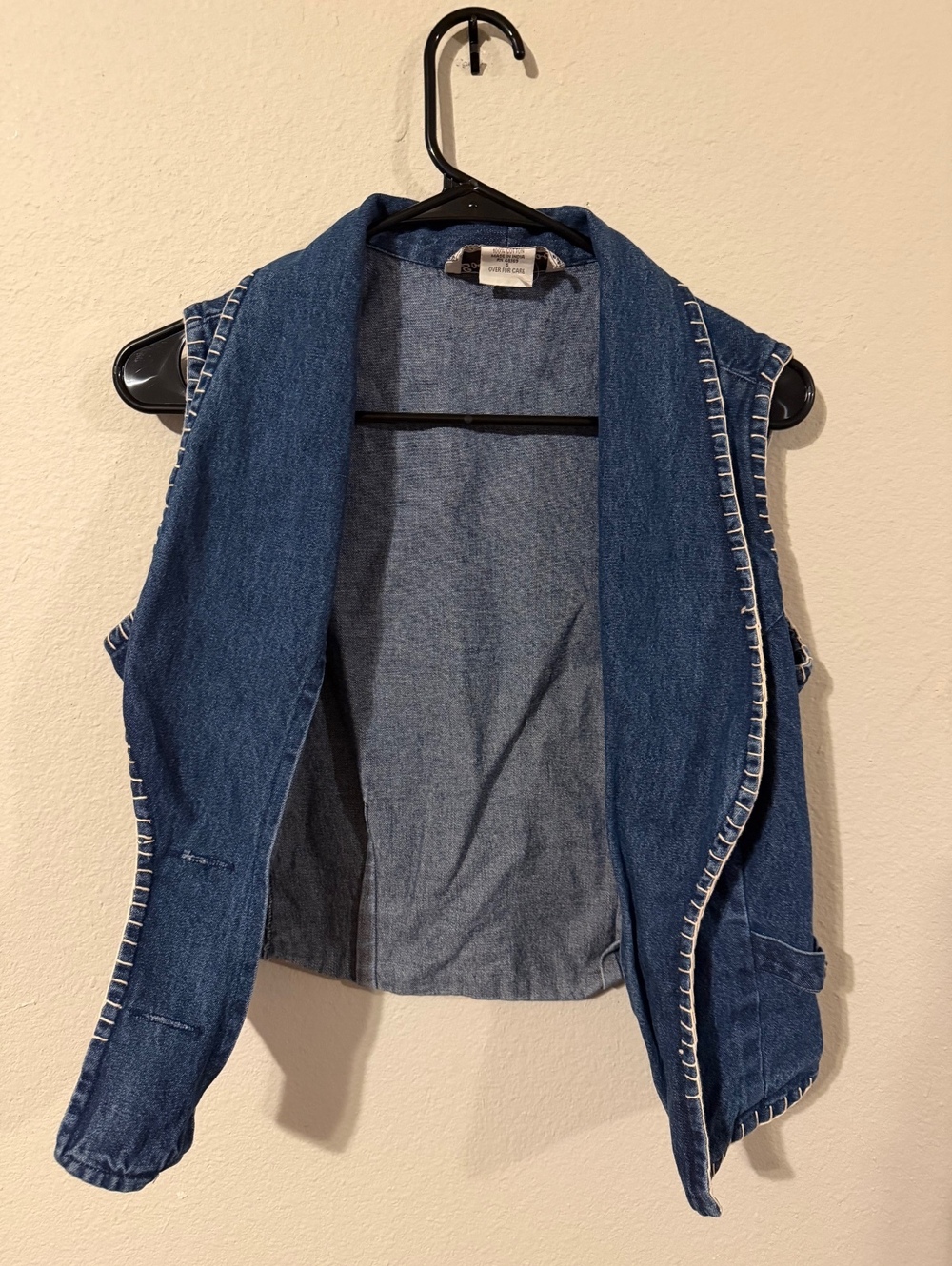 Vintage 90s Southwest Canyon denim vest